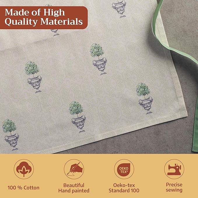 Maison d' Hermine 100% Cotton Apron