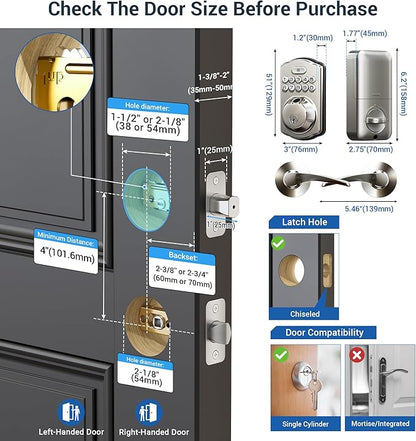 Veise Fingerprint Door Lock