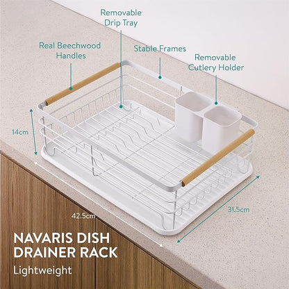 Navaris Dish Drainer Rack