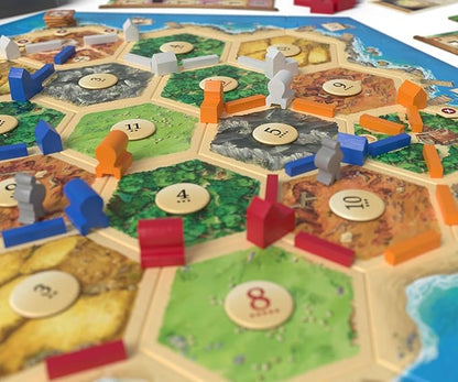 CATAN Traders & Barbarians Board Game Expansion (6th Edition) Explore New Adventures, Strategy Game for Kids & Adults, Ages 12+, 3-4 Players, 90 Minute Playtime, Made by Catan Studio