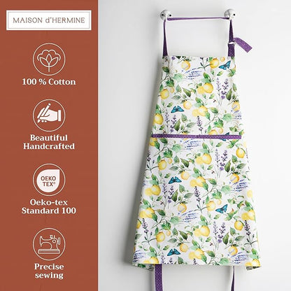 Maison d' Hermine 100% Cotton Apron