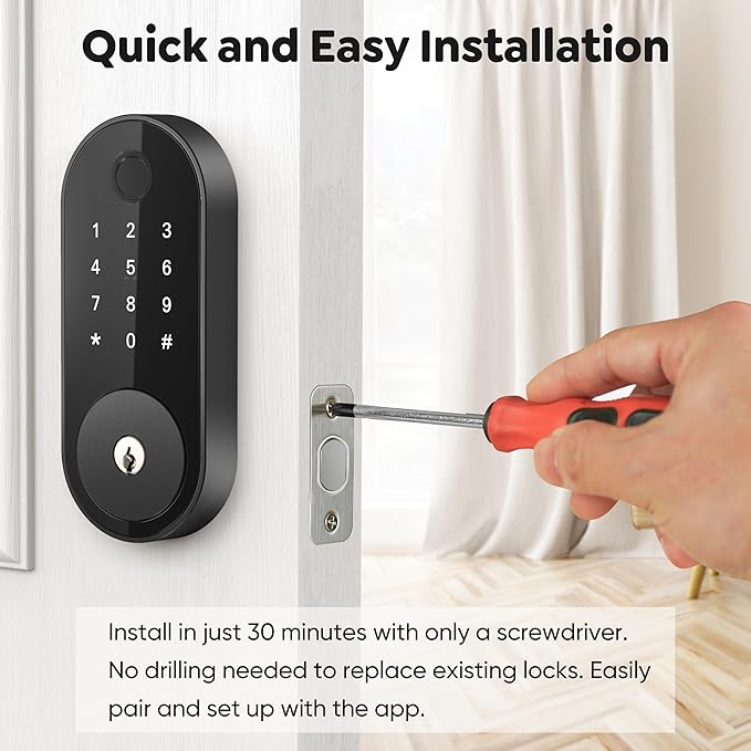 Fingerprint Smart Deadbolt