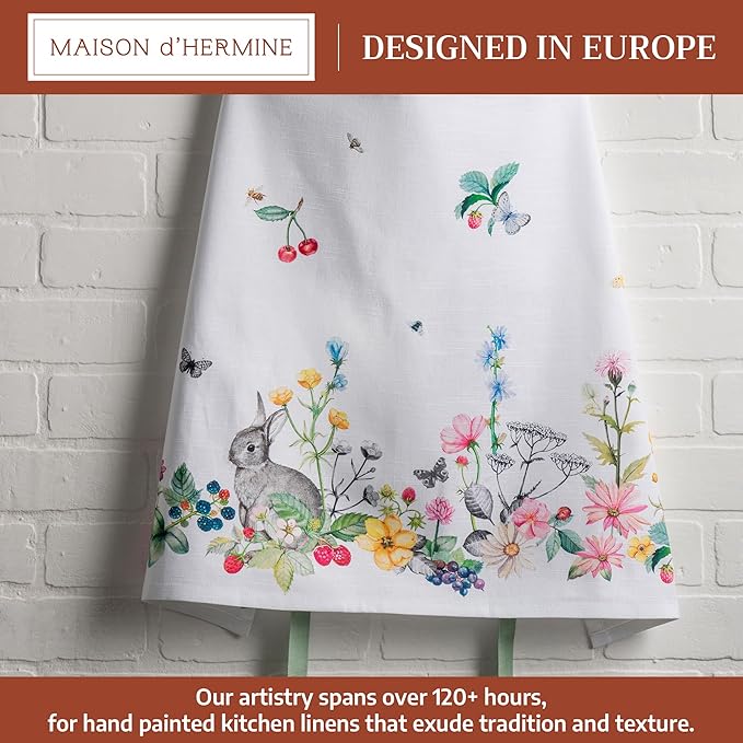 Maison d' Hermine 100% Cotton Apron