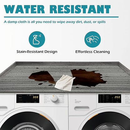 Royxen Laundry Countertop Solid Wood, Countertop