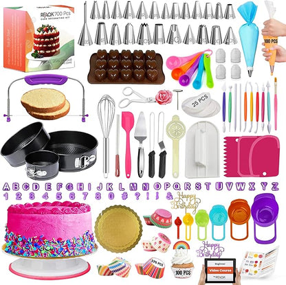 RFAQK 700PCs Cake Decorating Kit