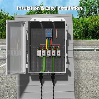 Namunanee Outdoor Electrical Junction Box, ABS Water Resistant Enclosure