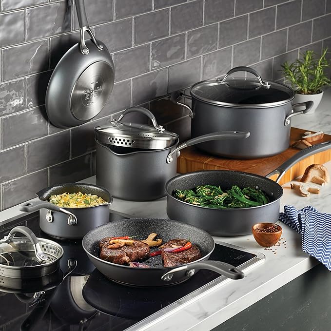 Circulon A1 Series with ScratchDefense Nonstick Induction Pots and Pans
