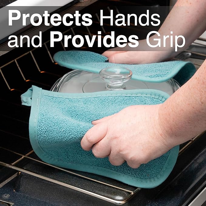RITZ Terry Potholder & Hot Pad: Unparalleled Heat Resistant, Durable 100%