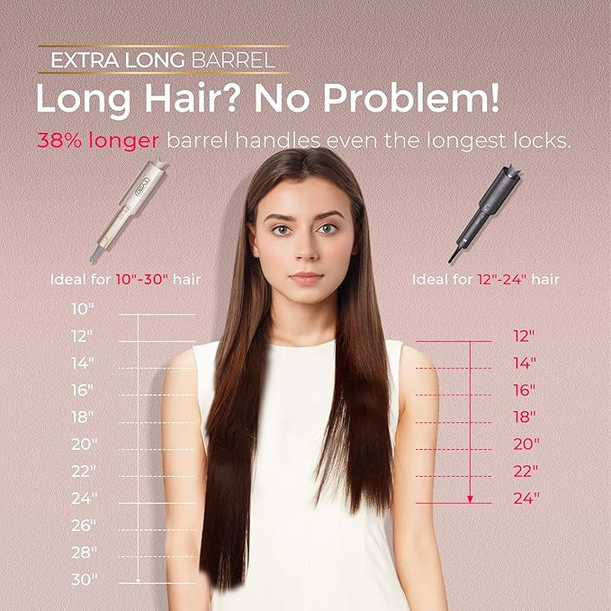 Upgraded Automatic Rotating Curling Iron