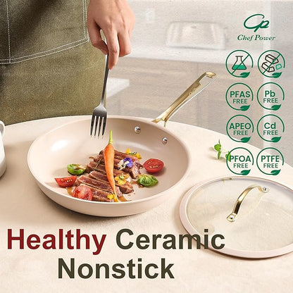 Chef Power Ceramic Cookware Sets, Cookware Set