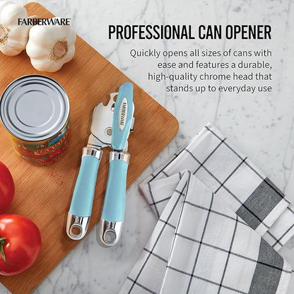 Farberware Pro 2 Can Opener, Aqua Sky, One Size