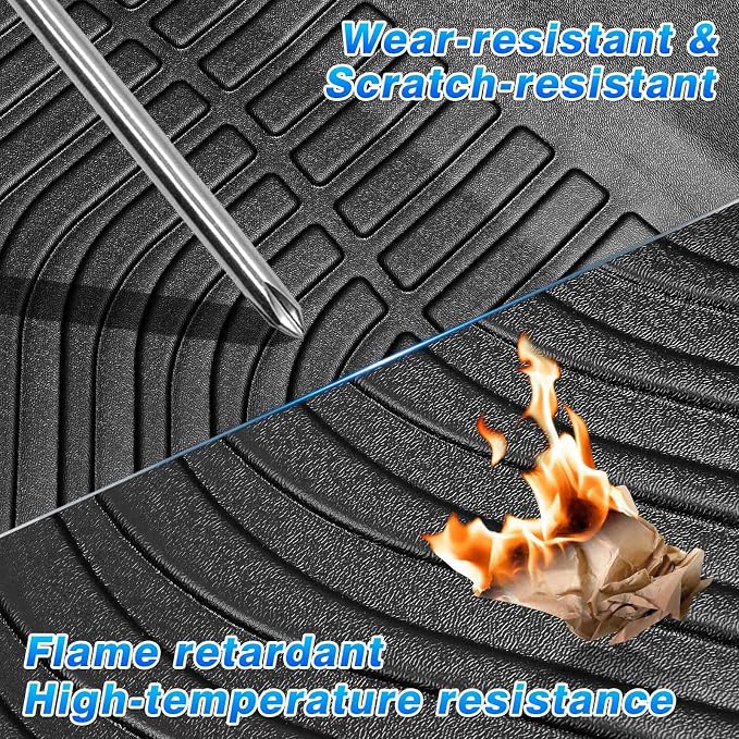 Cartist Floor Mats Compatible with Hyundai Tucson 2016-2021 & Kia Sportage 2017-2022 Floor Mat for Tucson Accessories All Weather Cargo Liners Carpet Protection TPE Odorless