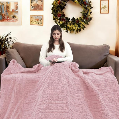 Electric Heated Blanket Full Size 72"×84"