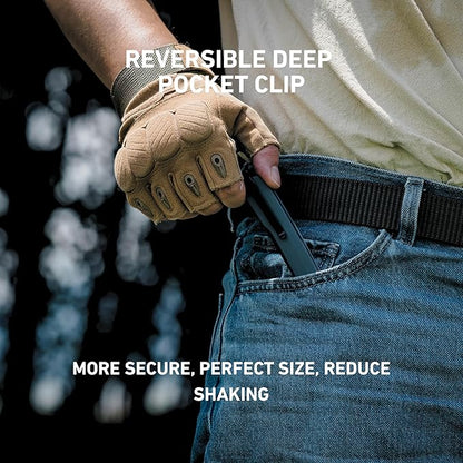 ARTISANCUTLERY Orthodox V2 Folding Knife, 3.54" AR-RPM9 Steel Blade G10 Handle Pocket Knife for Men Women Camping Hiking, 1883P Blue(New Version)