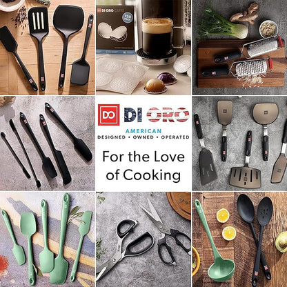 DI ORO Silicone Turner Spatula Set