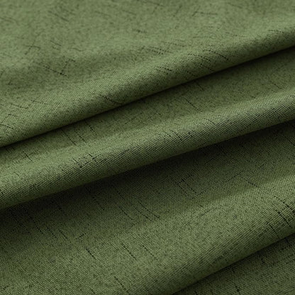 KOUFALL 92 Inch Blackout Curtains, Boho Olive Green Pleated Curtains