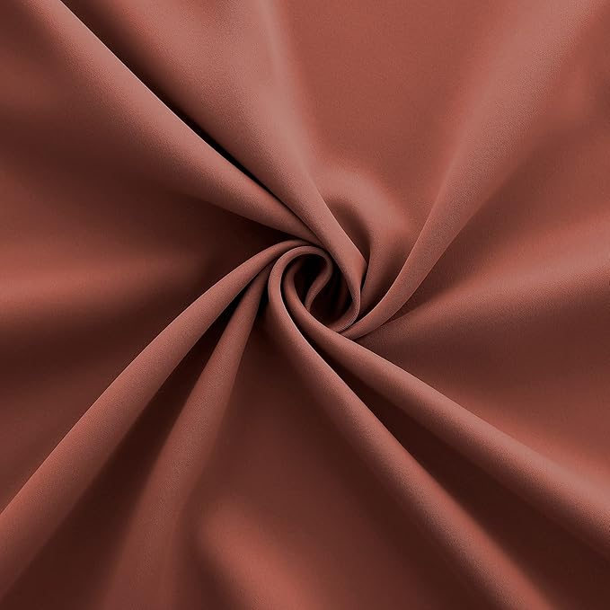 KOUFALL 108 Inch Long Blackout Curtains Thermal Insulated Light Blocking Extra