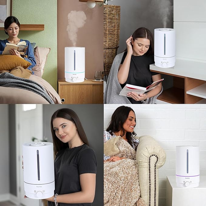 BlueHills Premium 5000 ML XL Cool and Warm Mist Ultrasonic Diffuser Humidifier