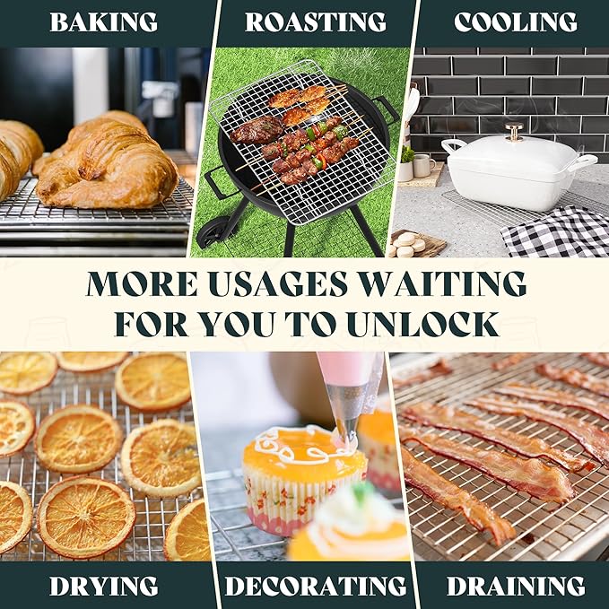 Cooling Racks for Cooking and Baking
