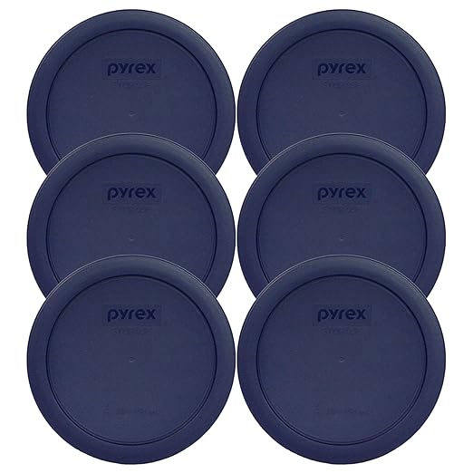 Pyrex 7201-PC 4-Cup Navy Blue Food Storage Replacement Lid