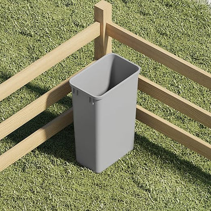 Dowell 2 Pack 50Qt Wastebasket Trash Container,