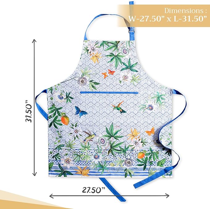 Maison d' Hermine 100% Cotton Apron