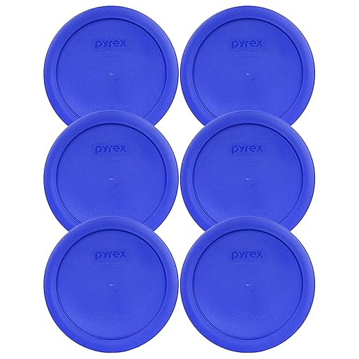 Pyrex 7201-PC 4-Cup Cadet Blue Food Storage Replacement Lid