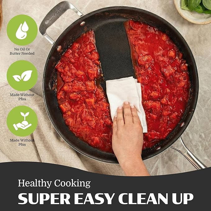 Granitestone Ceraluxe 14 Inch Frying Pan