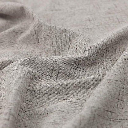 KOUFALL 52x105 Inch Length Taupe Back Tab Linen Blackout Curtains