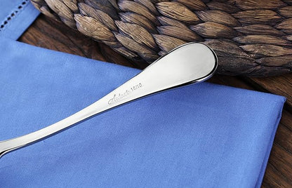 Artaste Rain 18/10 Stainless Steel (Silver (Set of 12), Dinner Spoon (7.5 Inch))