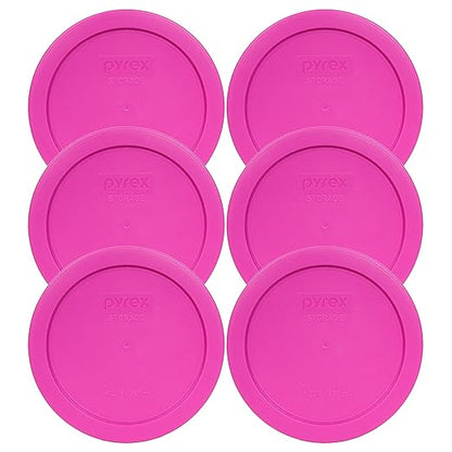 Pyrex 7201-PC 4 Cup Pink Food Storage Replacement Lids