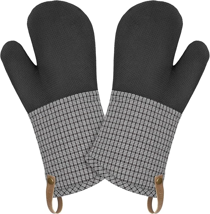 Cuisinart Heritage Kitchen Oven Mitts – Heat-Resistant Kitchen Mitts
