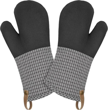 Cuisinart Heritage Kitchen Oven Mitts – Heat-Resistant Kitchen Mitts