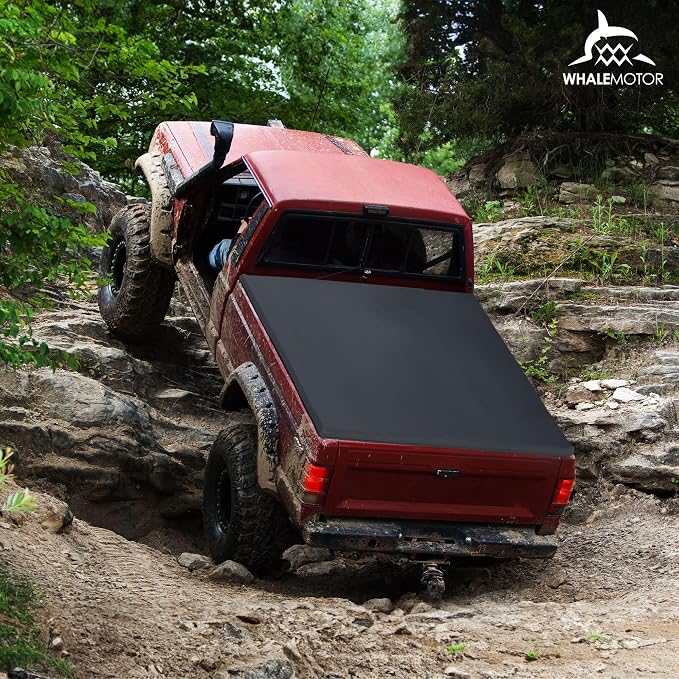 Truck Bed Tonneau Cover Compatible with Dodge Ram 1500(2002-2026), 2500&3500(2003-2026) 8 ft Long Box w/o Rambox, Soft Roll Up Style