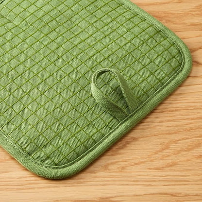 KITCHENAID Gourmet Series Gridlines Pot Holders 2-Pack Set, Heat Resistant up