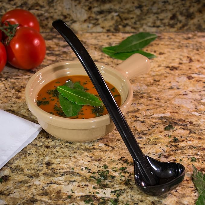 CARLISLE FOODSERVICE PRODUCTS 029503 Carly Plastic Dressing/Serving Ladle