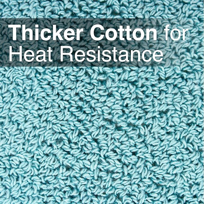 RITZ Terry Potholder & Hot Pad: Unparalleled Heat Resistant, Durable 100%